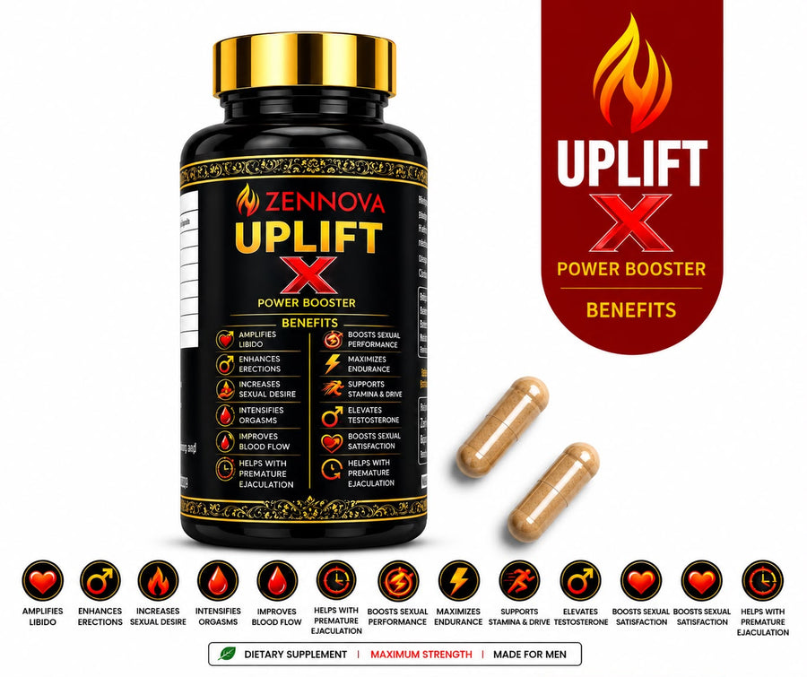 Uplift X — Men's Vitality & Performance Capsules