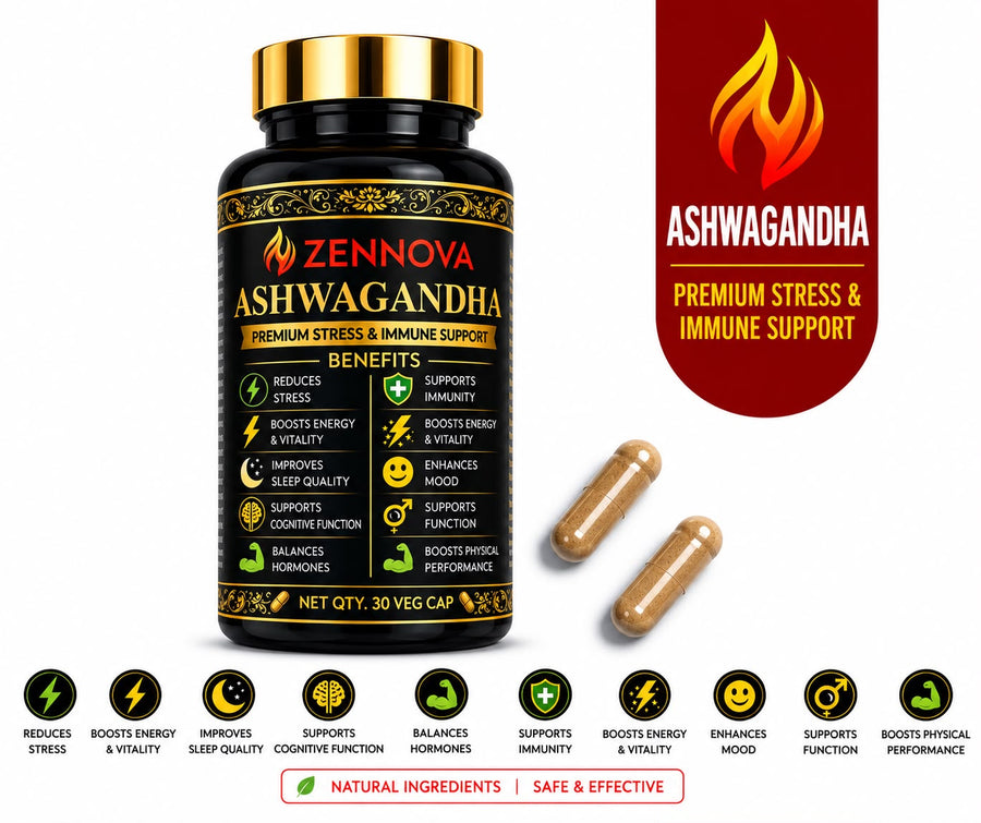 Ashwagandha — Stress & Vitality Capsules