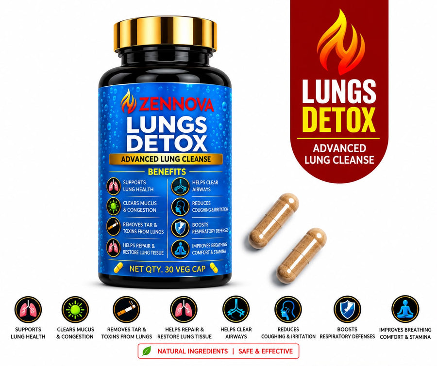 Lungs Detox — Respiratory Wellness Capsules