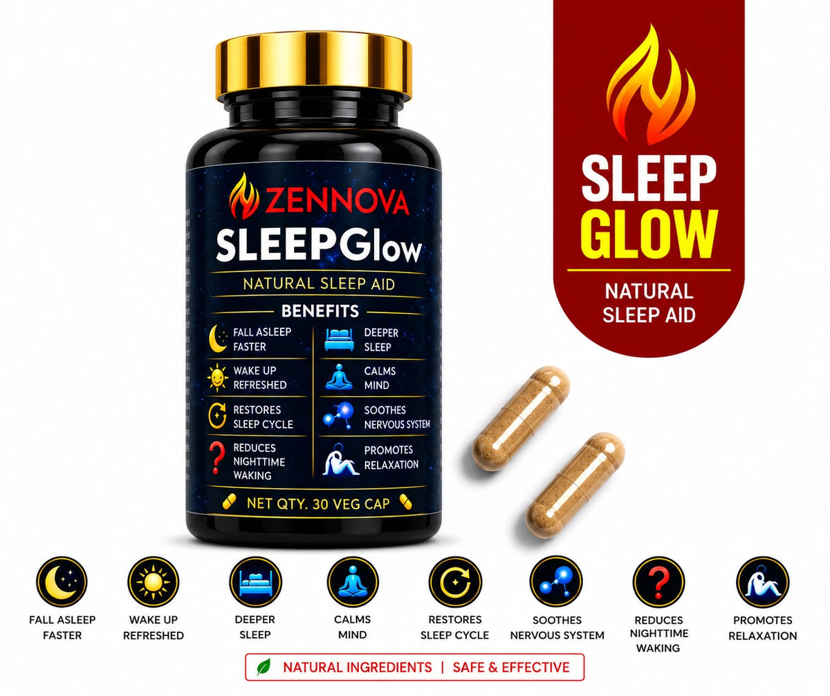 SleepGlow — Natural Sleep & Relaxation Capsules