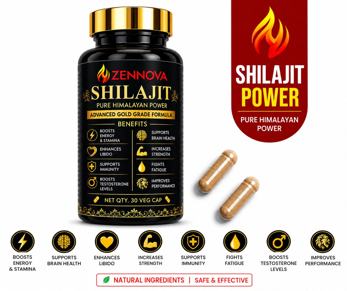 Shilajit Power — Energy & Stamina Capsules