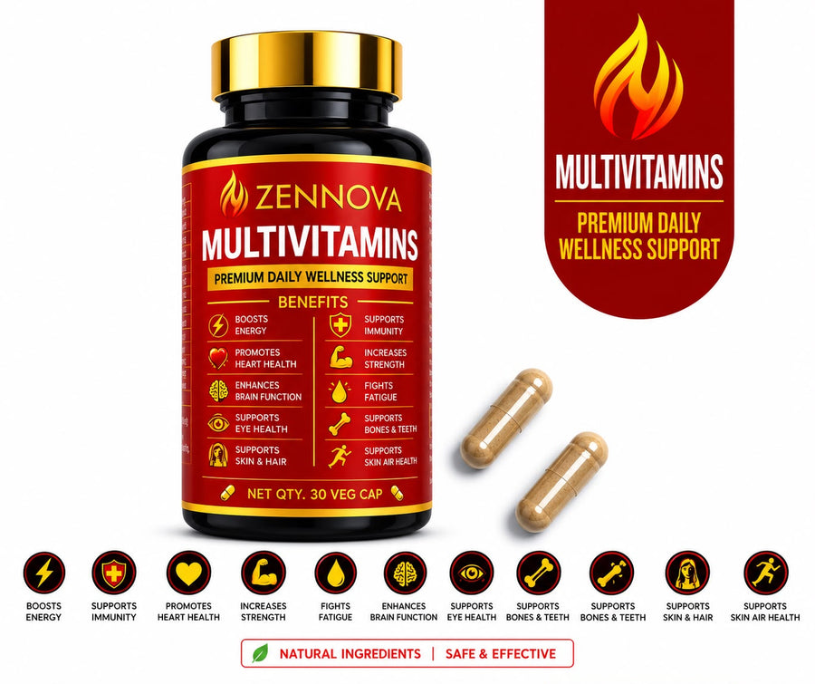 Daily Multivitamins — Energy & Wellness Capsules