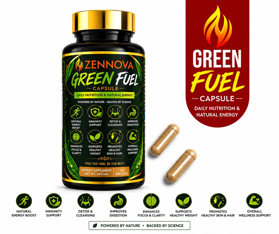 Green Fuel — Daily Superfood Capsules
