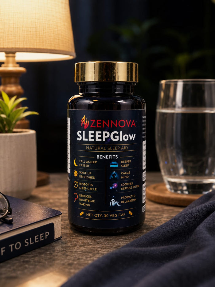 SleepGlow — Natural Sleep & Relaxation Capsules