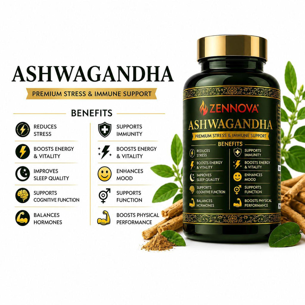 Ashwagandha — Stress & Vitality Capsules