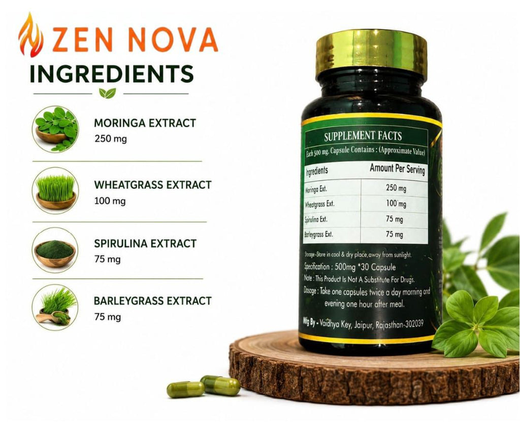 Green Fuel — Daily Superfood Capsules