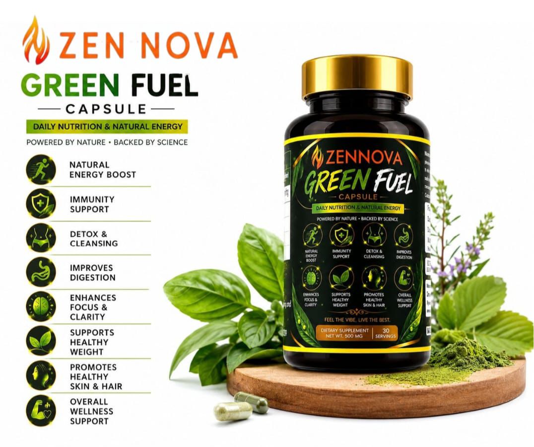 Green Fuel — Daily Superfood Capsules