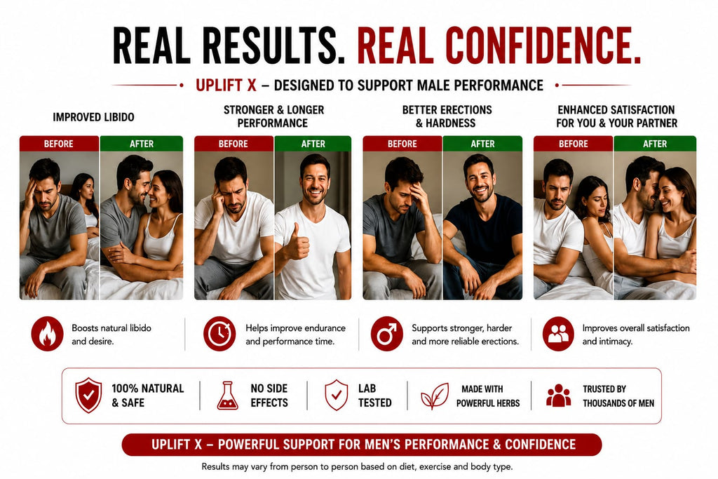 Uplift X — Men's Vitality & Performance Capsules