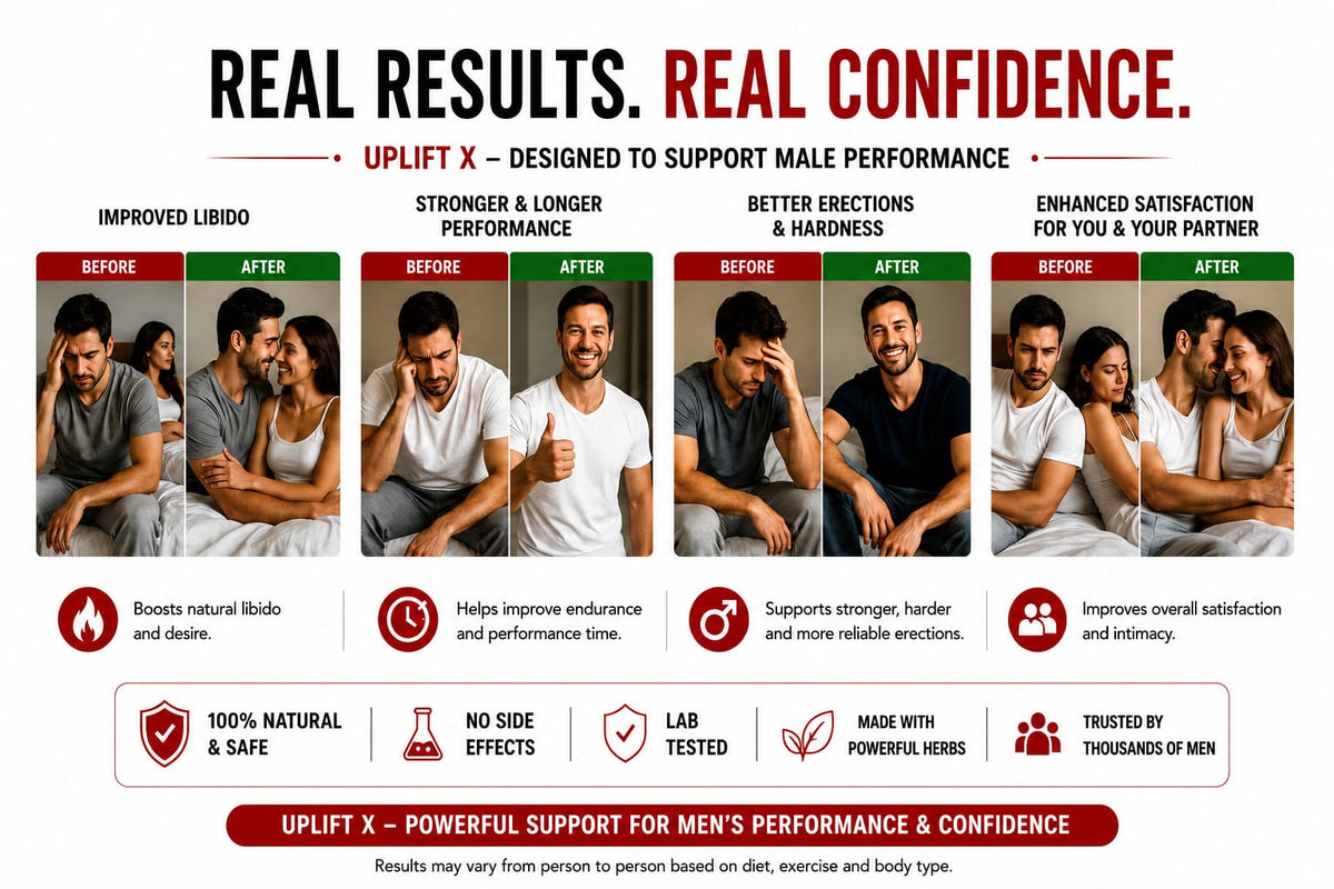 Uplift X — Men's Vitality & Performance Capsules