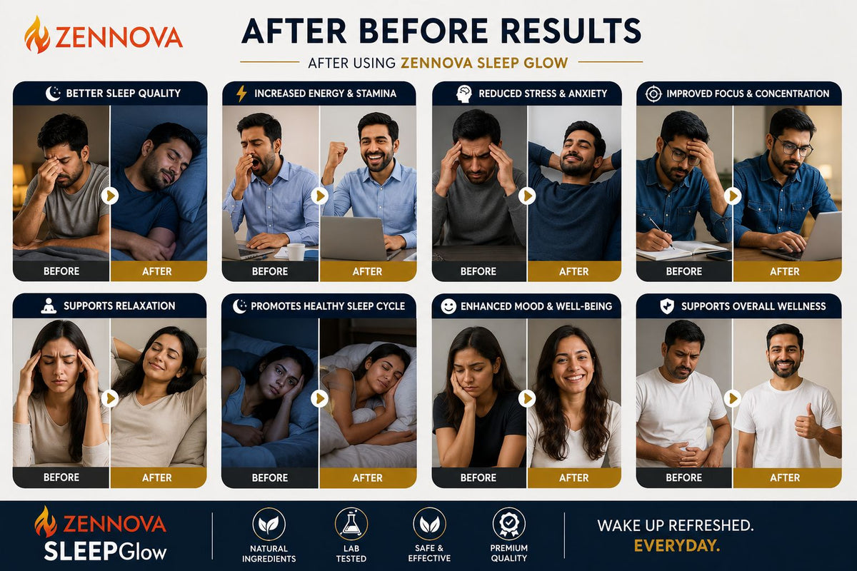 SleepGlow — Natural Sleep & Relaxation Capsules