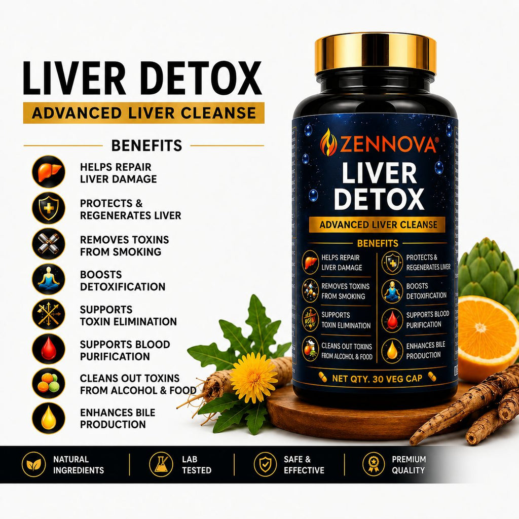 Liver Detox — Herbal Wellness Capsules