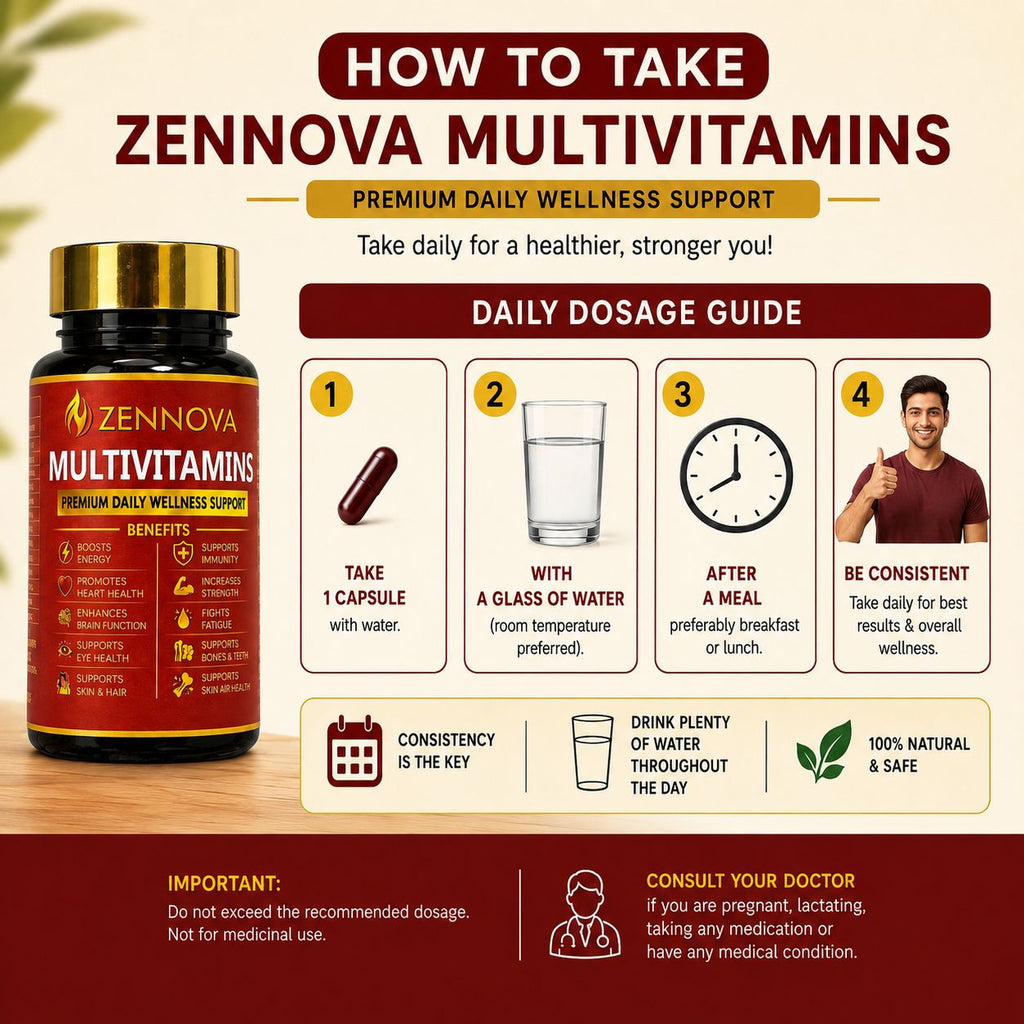 Daily Multivitamins — Energy & Wellness Capsules
