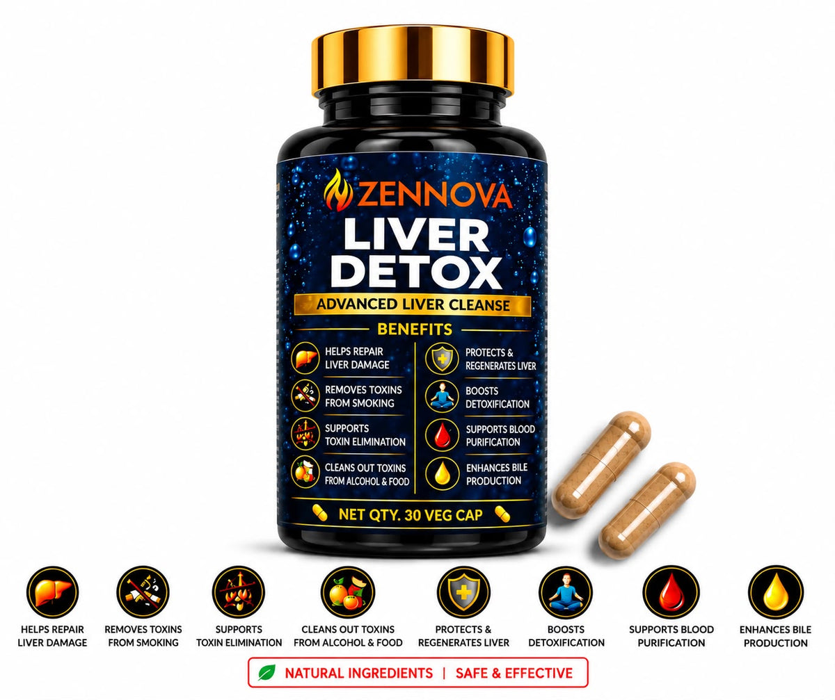 Liver Detox — Herbal Wellness Capsules