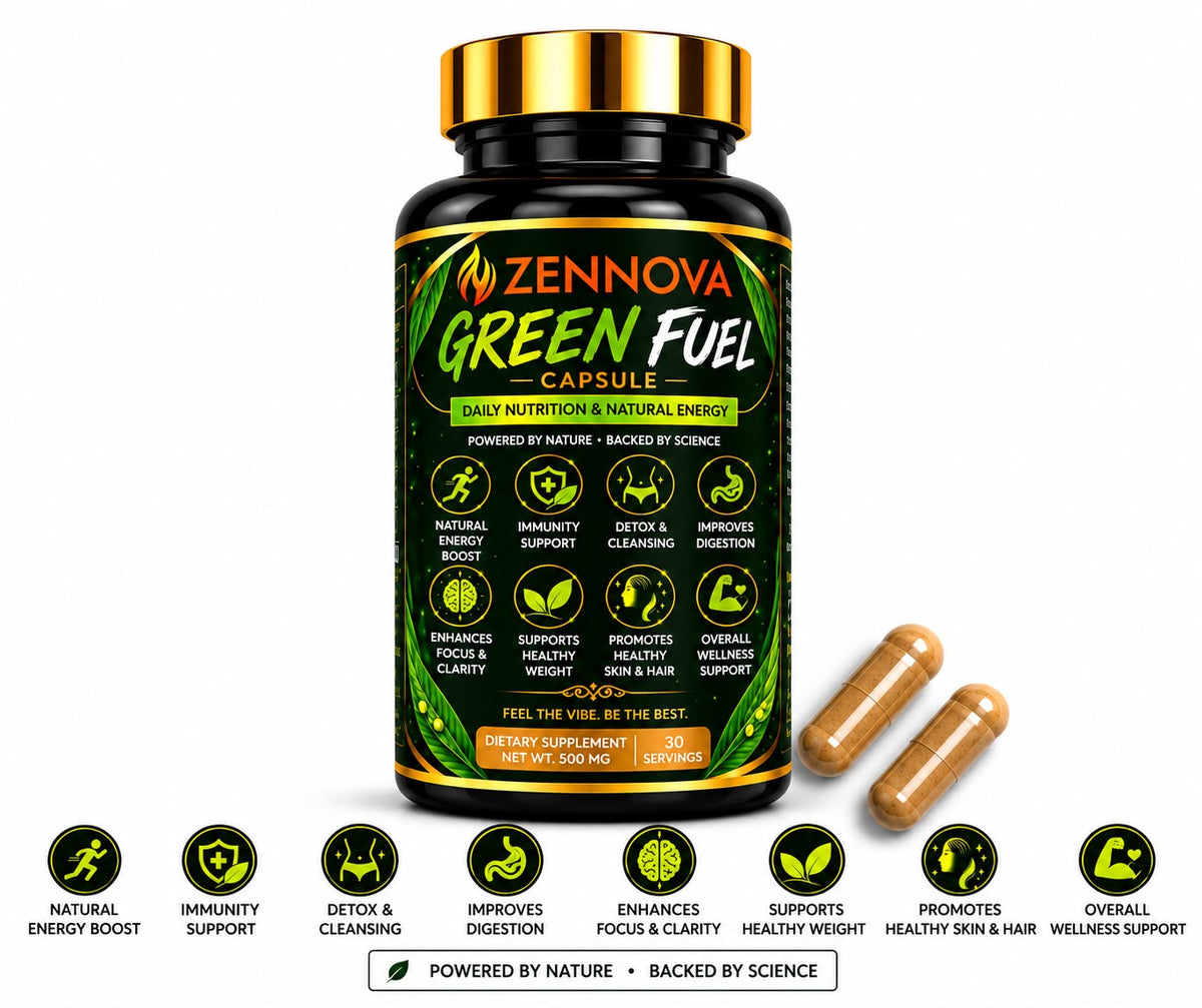 Green Fuel — Daily Superfood Capsules