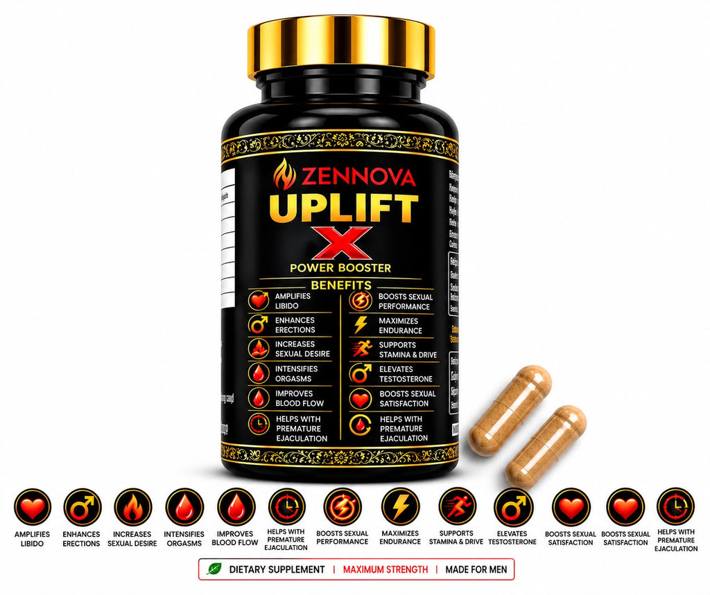 Uplift X — Men's Vitality & Performance Capsules