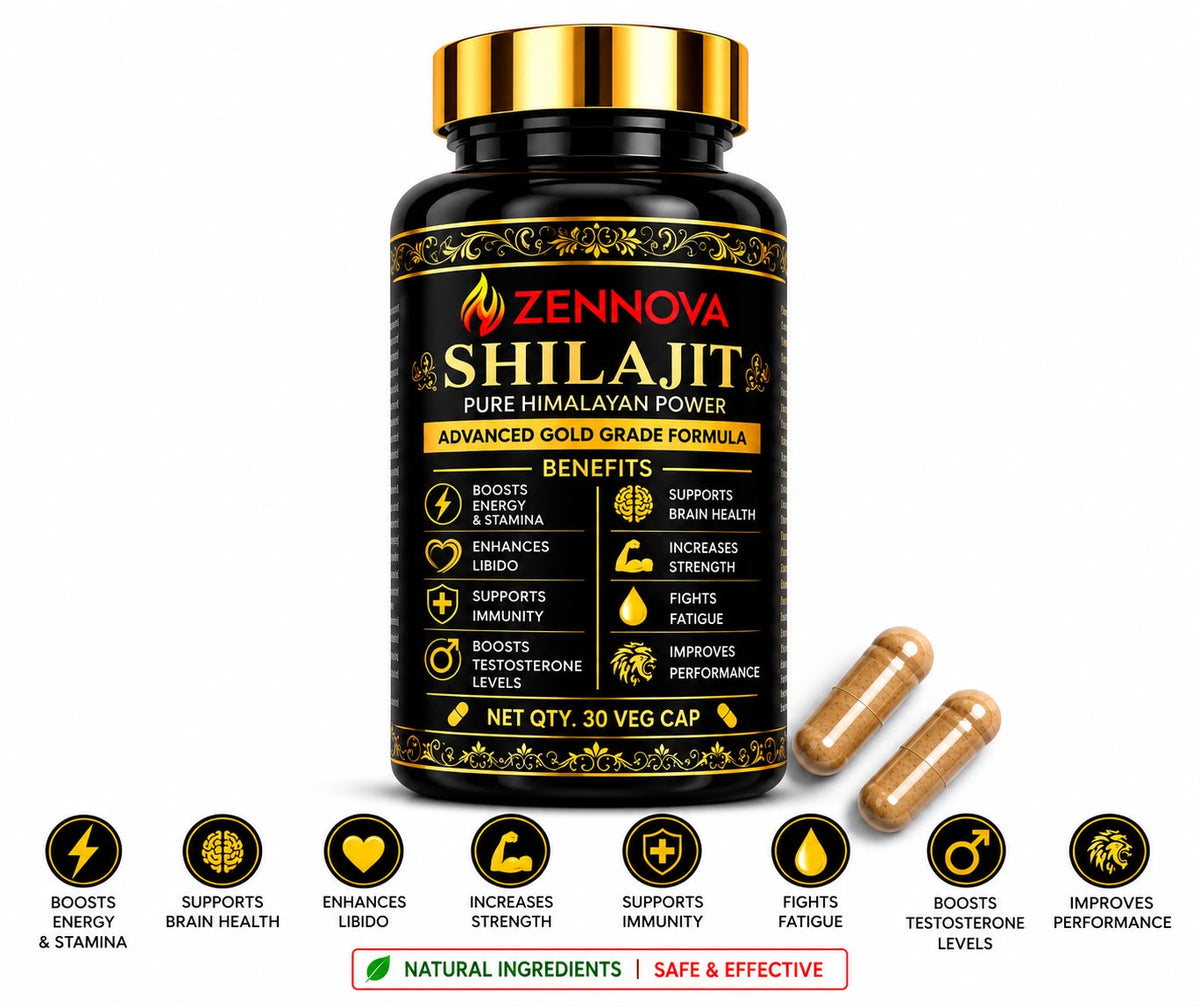 Shilajit Power — Energy & Stamina Capsules