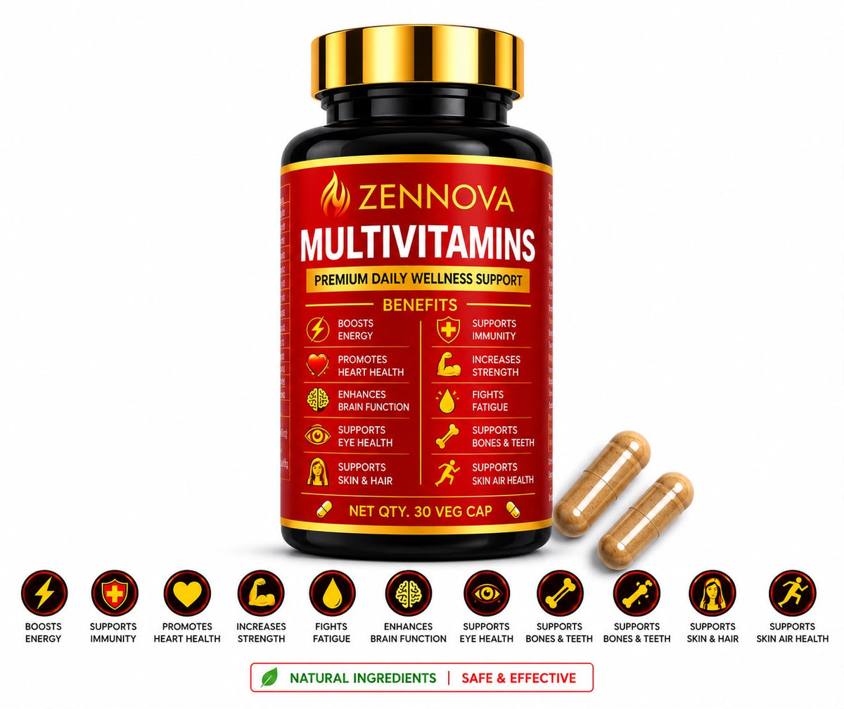 Daily Multivitamins — Energy & Wellness Capsules