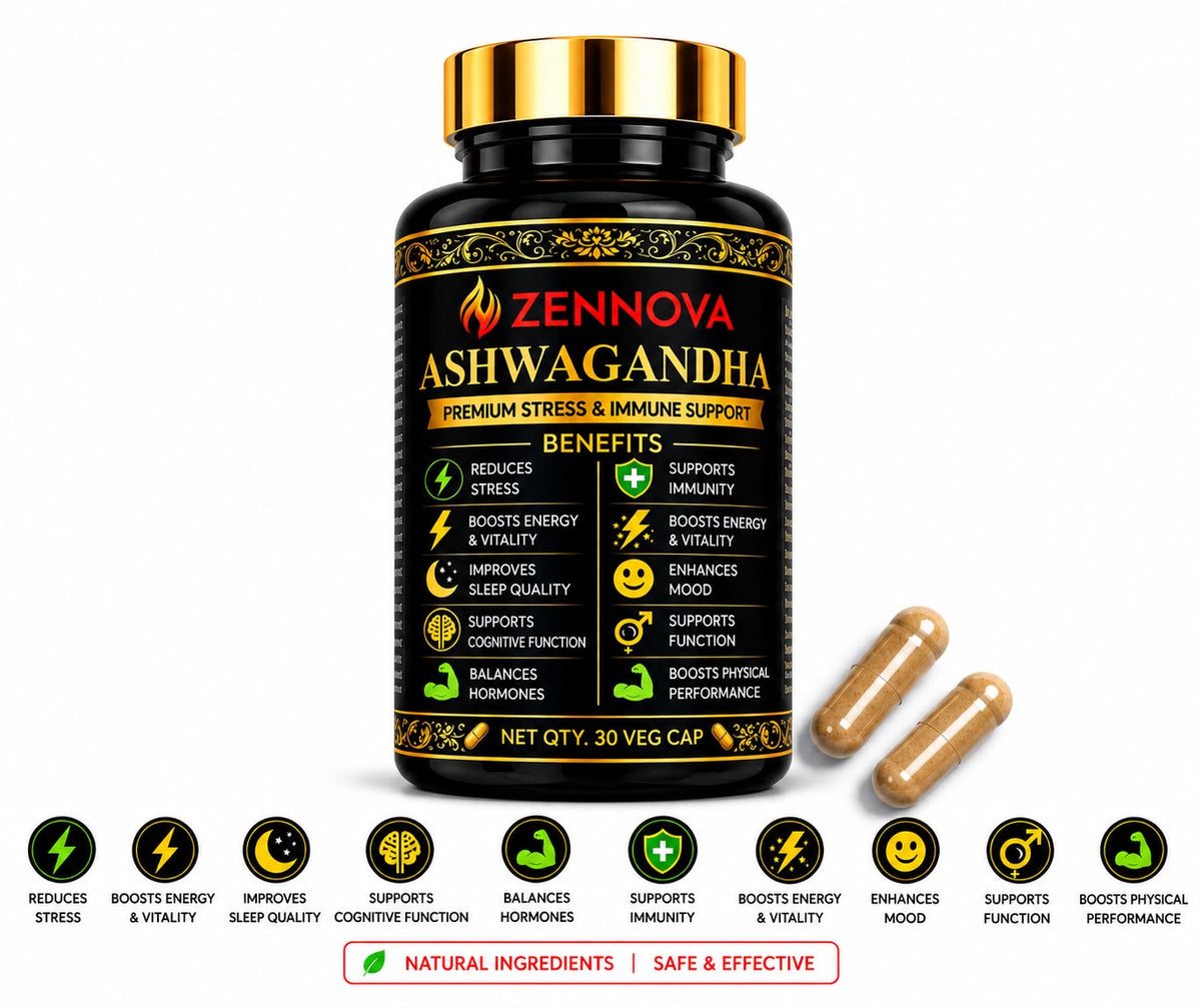 Ashwagandha — Stress & Vitality Capsules